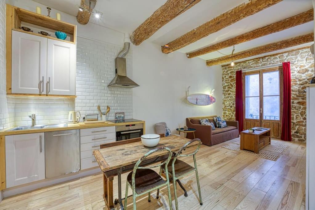 New - 1 Bed Apt Central Антіб Екстер'єр фото